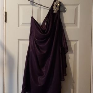 Purple Evening Dress